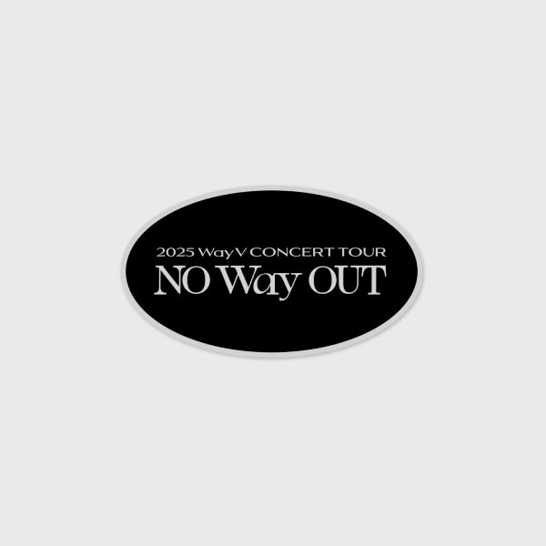 WayV Logo Badge 2025 WayV CONCERT TOUR NO Way OUT Official MD - main image