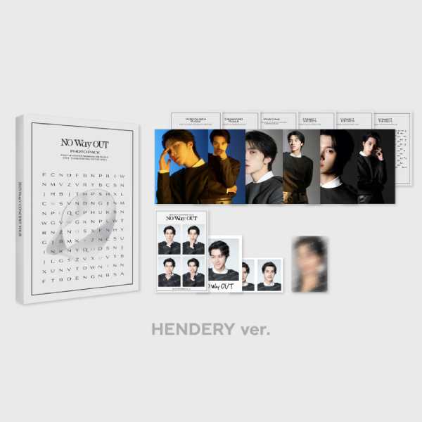 WayV NO Way OUT Photo Pack 2025 WayV CONCERT TOUR NO Way OUT Official MD - HENDERY Version