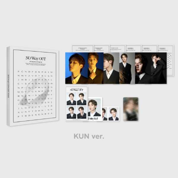 WayV NO Way OUT Photo Pack 2025 WayV CONCERT TOUR NO Way OUT Official MD - KUN Version