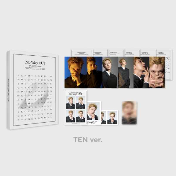 WayV NO Way OUT Photo Pack 2025 WayV CONCERT TOUR NO Way OUT Official MD - TEN Version