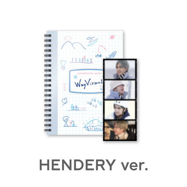 WayV Wayvision 2 Commentary Book Hendery ver image