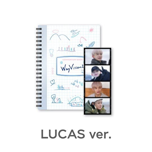 WayV Wayvision 2 Commentary Book Lucas ver image