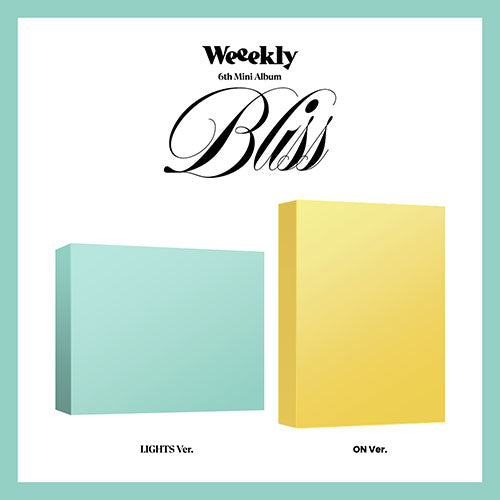 Weeekly - Bliss 6th Mini Album - 2 variations main image