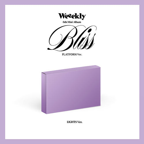 Weeekly - Bliss 6th Mini Album Platform version - Lights version main image