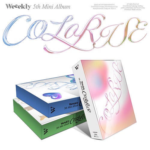 Weeekly ColoRise 5th Mini Album - 3 variations main image