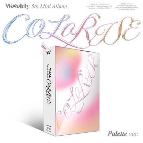 Weeekly ColoRise 5th Mini Album - Palette version image