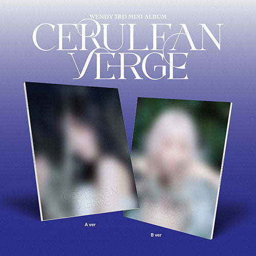 WENDY Cerulean Verge 3rd Mini Album Photobook Ver  - Main Image