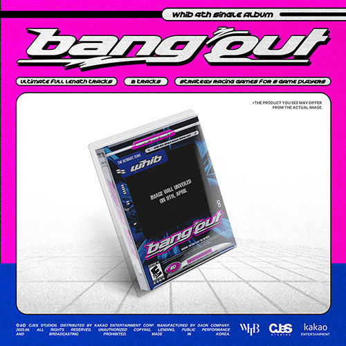 WHIB BANG OUT 4th Single Album - main image