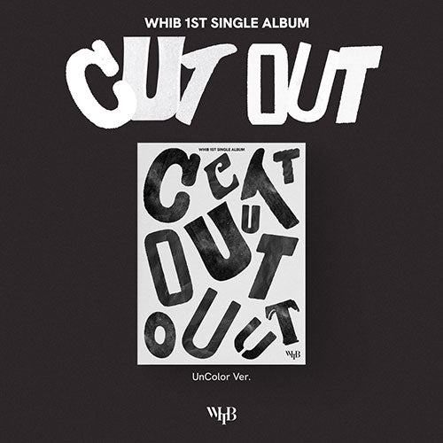 WHIB Cut-Out 1st Single Album - UnColor Version main image