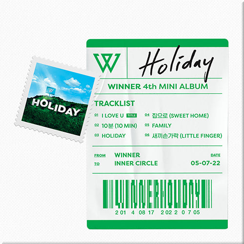 WINNER HOLIDAY 4th Mini Album KiT Ver - Main Image