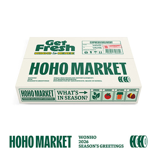 WONHO 2026 Seasons Greetings HOHO MARKET - Main Image