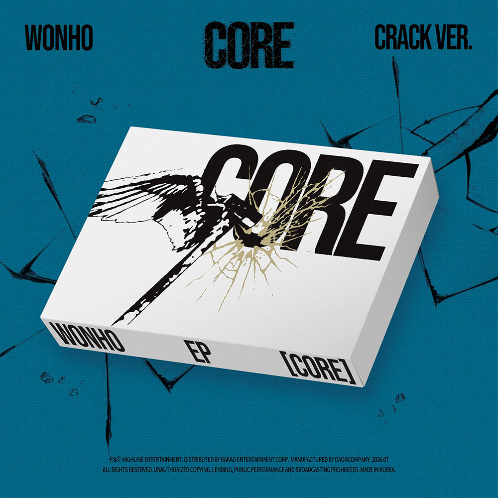 WONHO CORE 1st EP Album Crack Ver - main image