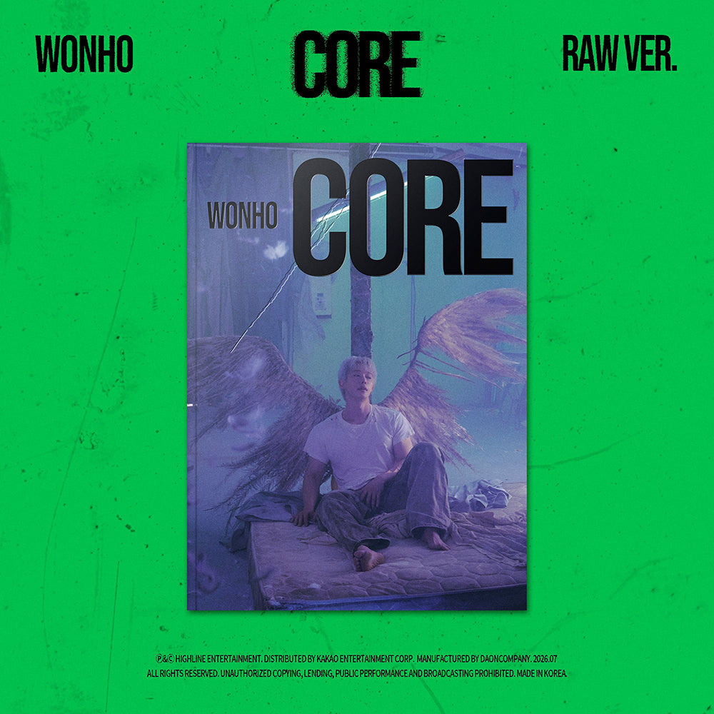 WONHO CORE 1st EP Album - RAW Ver - main image