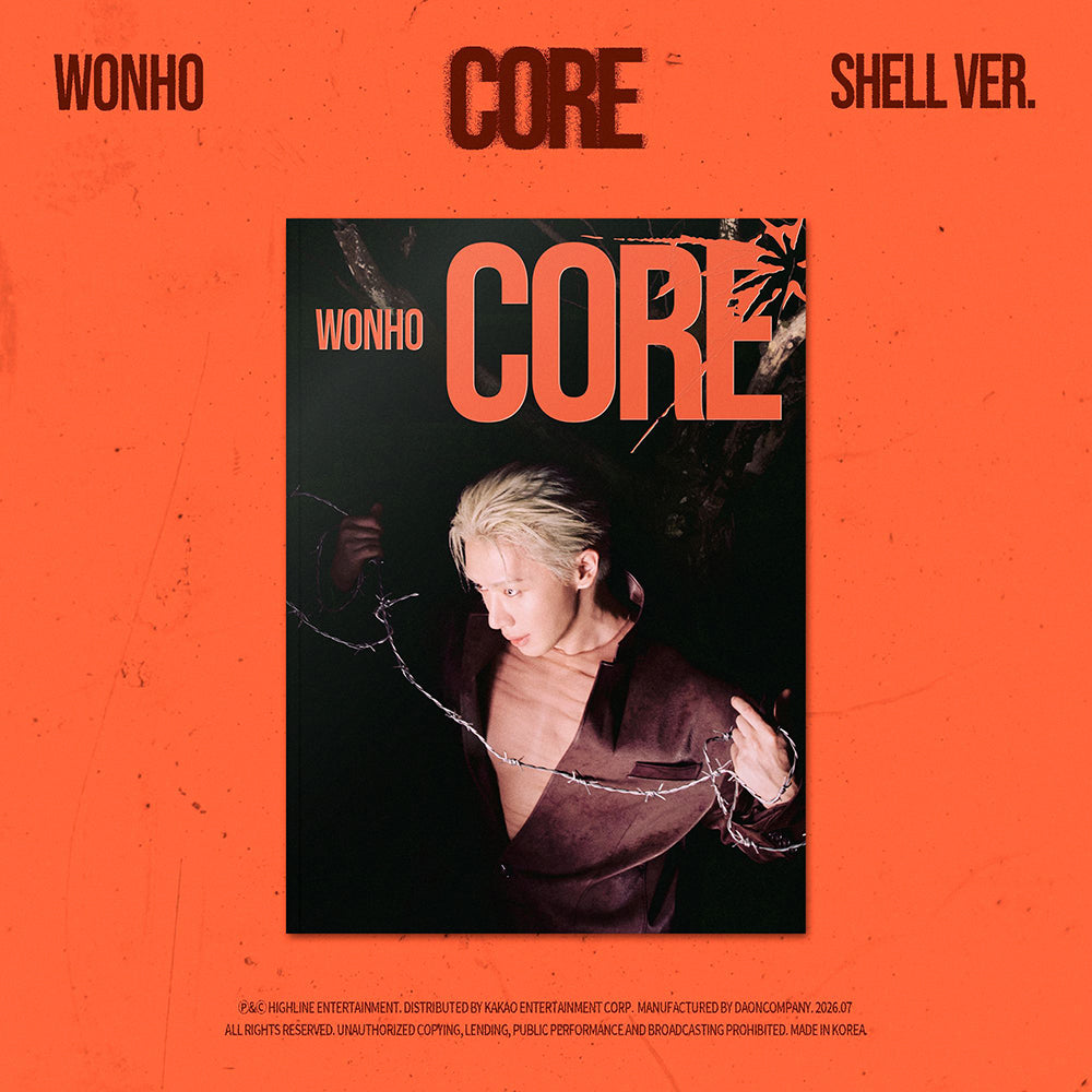 WONHO CORE 1st EP Album - SHELL Ver - main image