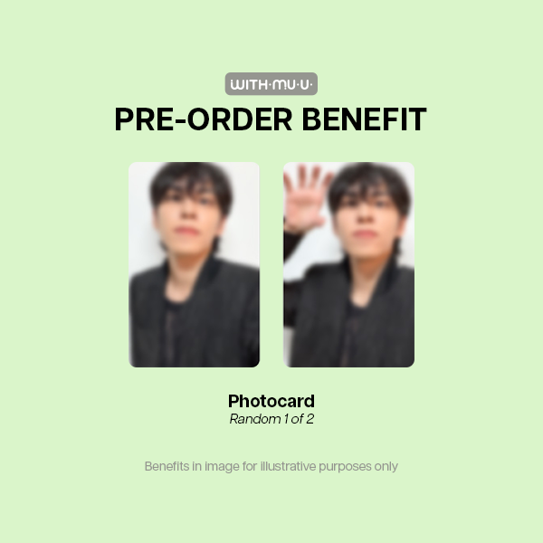 WONPIL Unpiltered 1st Mini Album Book Pouch Ver - Withmuu POBs