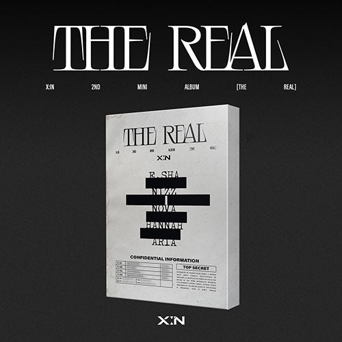 X IN THE REAL 2nd mini album - main image