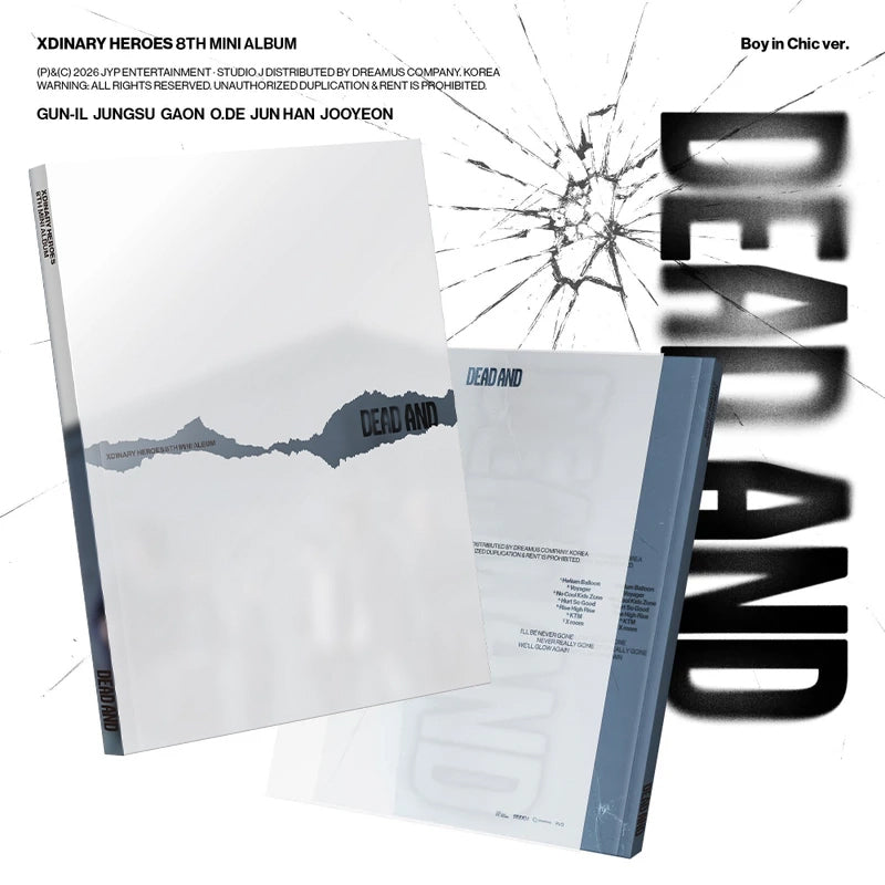 Xdinary Heroes - DEAD AND [8th Mini Album - Photobook Ver.] - K PLACE