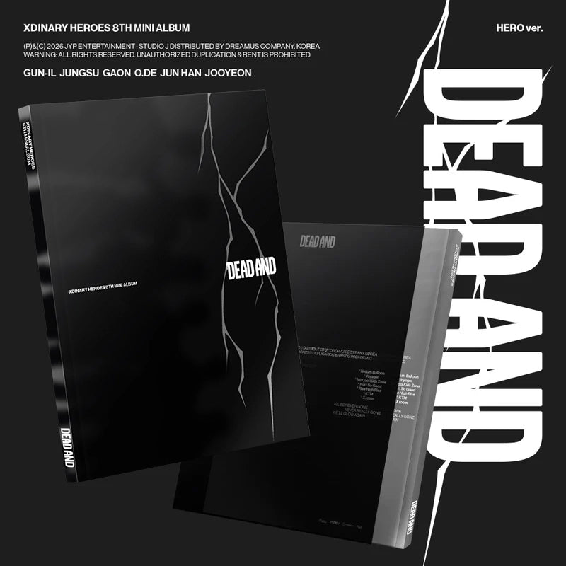 Xdinary Heroes - DEAD AND [8th Mini Album - Photobook Ver.] - K PLACE