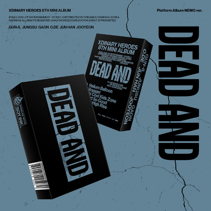 Xdinary Heroes - DEAD AND [8th Mini Album - Platform Nemo Ver