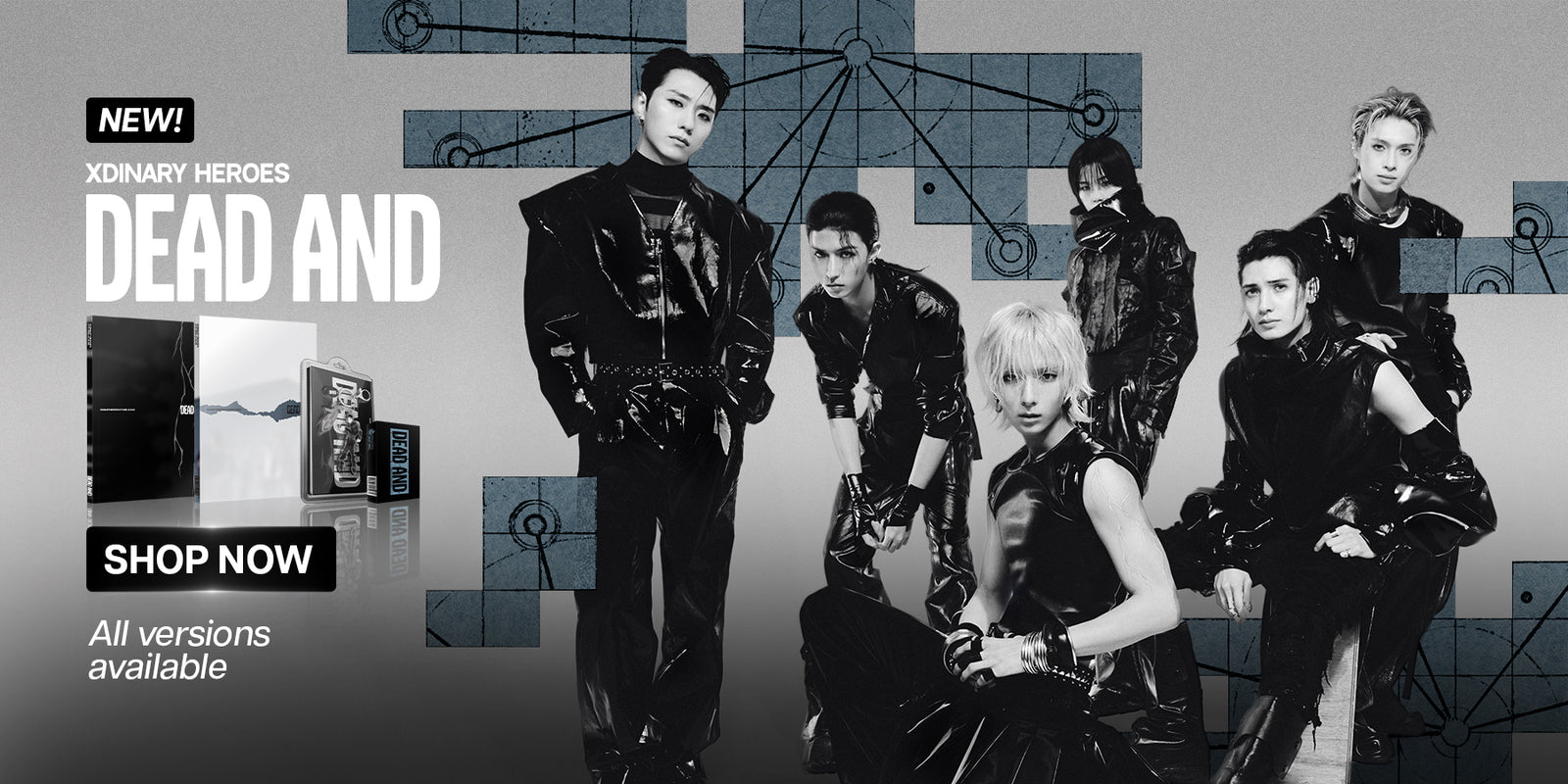 Xdinary Heroes DEAD END Album - Banner