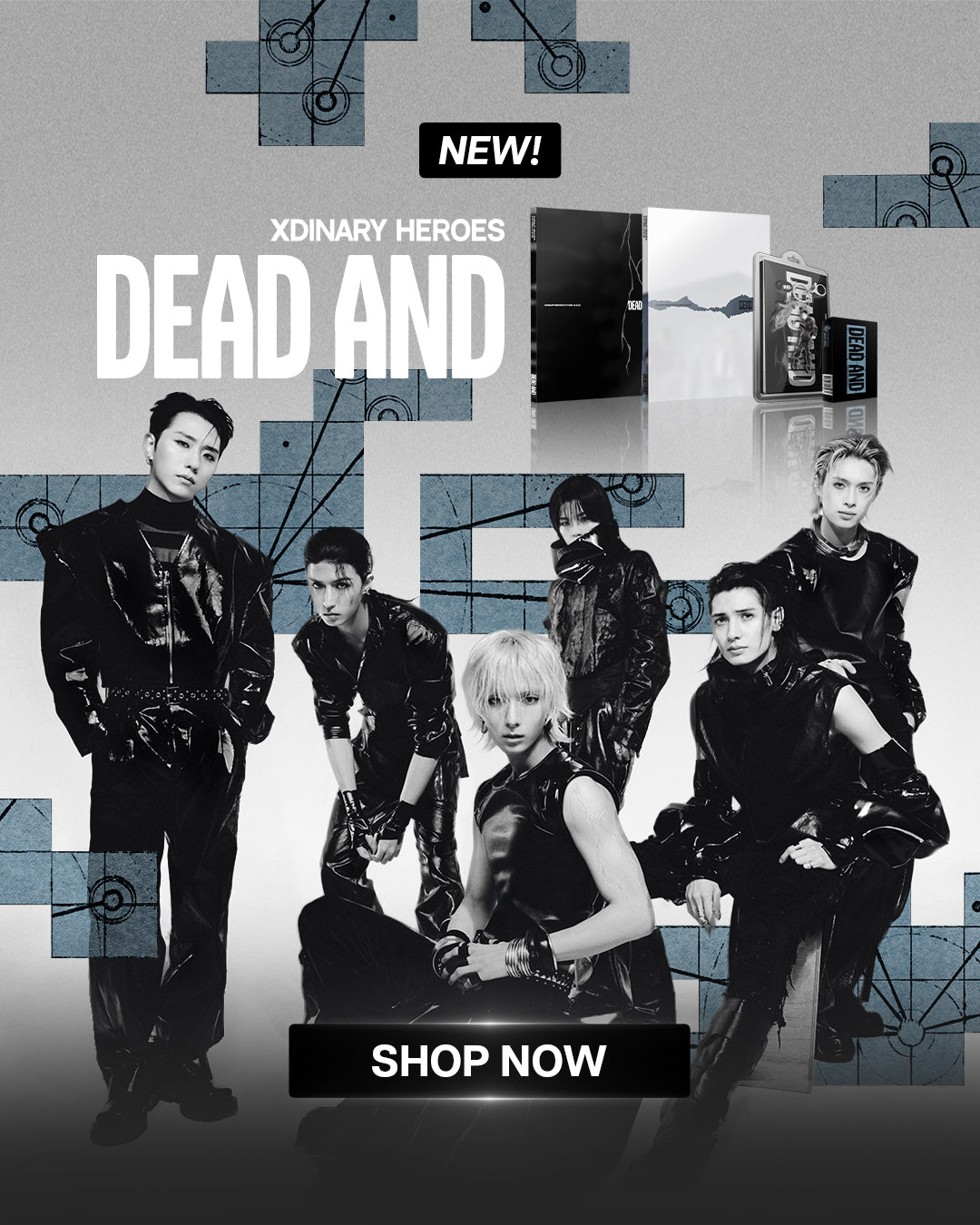 Xdinary Heroes DEAD END Album - Mobile Banner