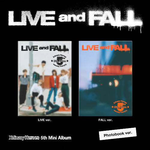 Xdinary Heroes LIVE and FALL 5th Mini Album Photobook Version - main image