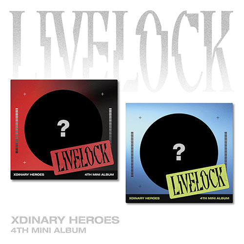 Xdinary Heroes - Livelock 4th Mini Album digipack version 2 variations main image