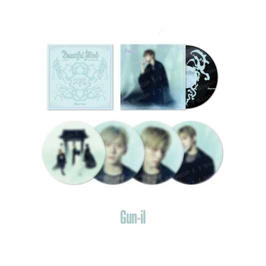 Xdinary Heroes LP Poster Set Beautiful Mind WORLD TOUR FINALE IN SEOUL Official MD - GUN-IL Version