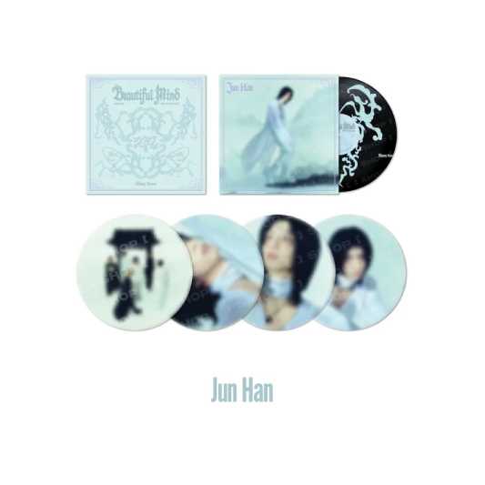 Xdinary Heroes LP Poster Set Beautiful Mind WORLD TOUR FINALE IN SEOUL Official MD - JUN HAN Version