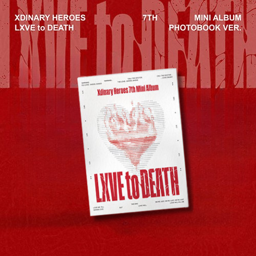 Xdinary Heroes LXVE to DEATH 7th Mini Album Photobook Ver - Love Sick Ver -Main Image