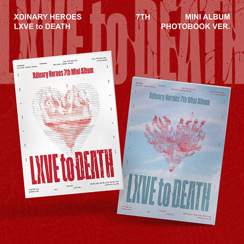 Xdinary Heroes LXVE to DEATH 7th Mini Album Photobook Ver - Main Image