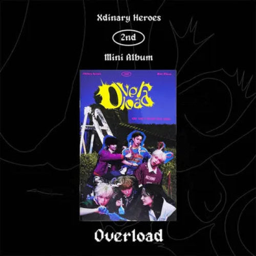 Xdinary Heroes Overload 2nd Mini Album - 4 variations - D Version