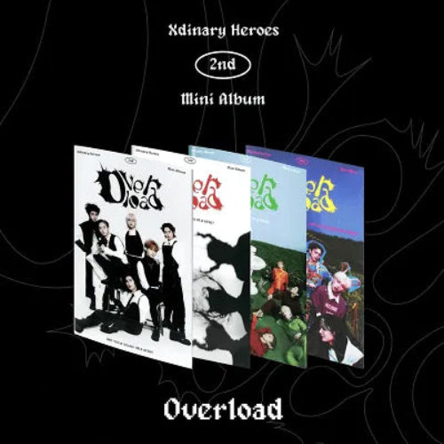 Xdinary Heroes Overload 2nd Mini Album - 4 variations Main Cover Image 1