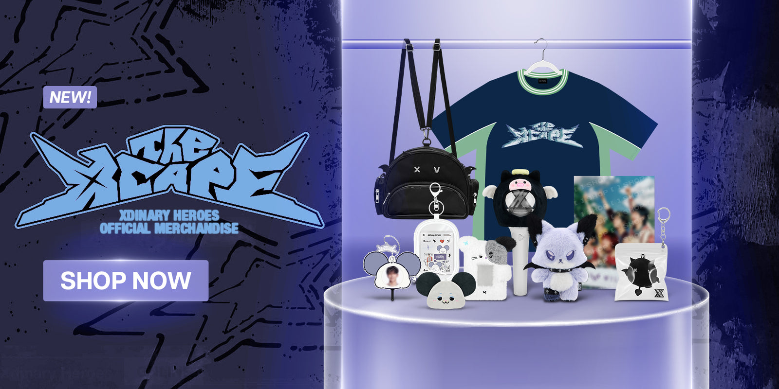 Xdinary Heroes The Xcape MD Banner