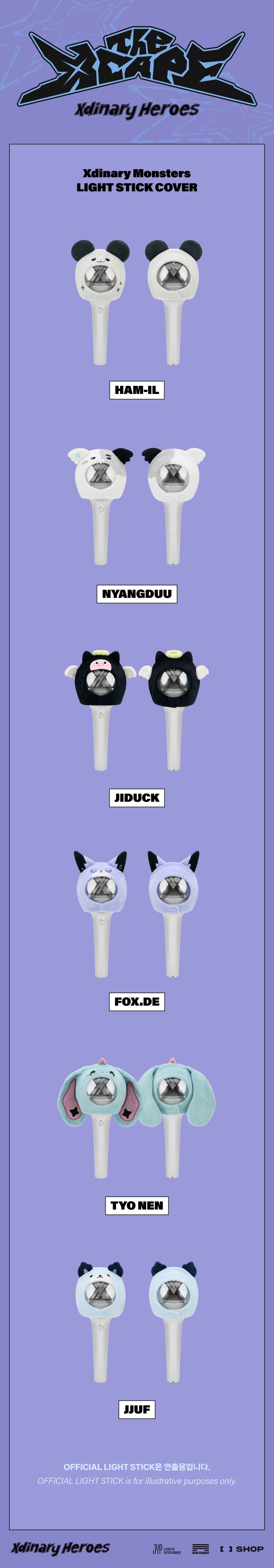 Xdinary Heroes - Xdinary Monsters Signature Badge Set ['The Xcape