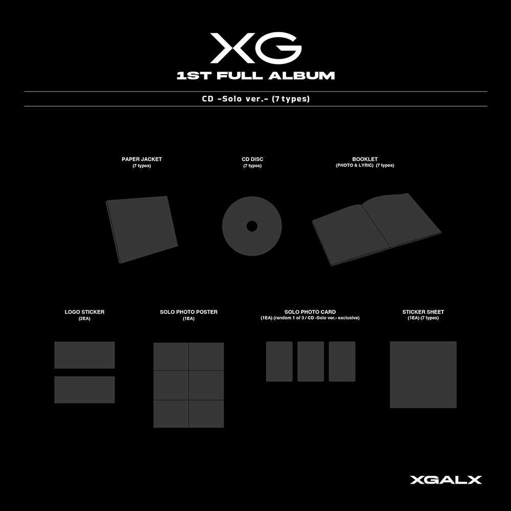 [PRE-ORDER] XG - TBA [1st Album - Solo Ver.]