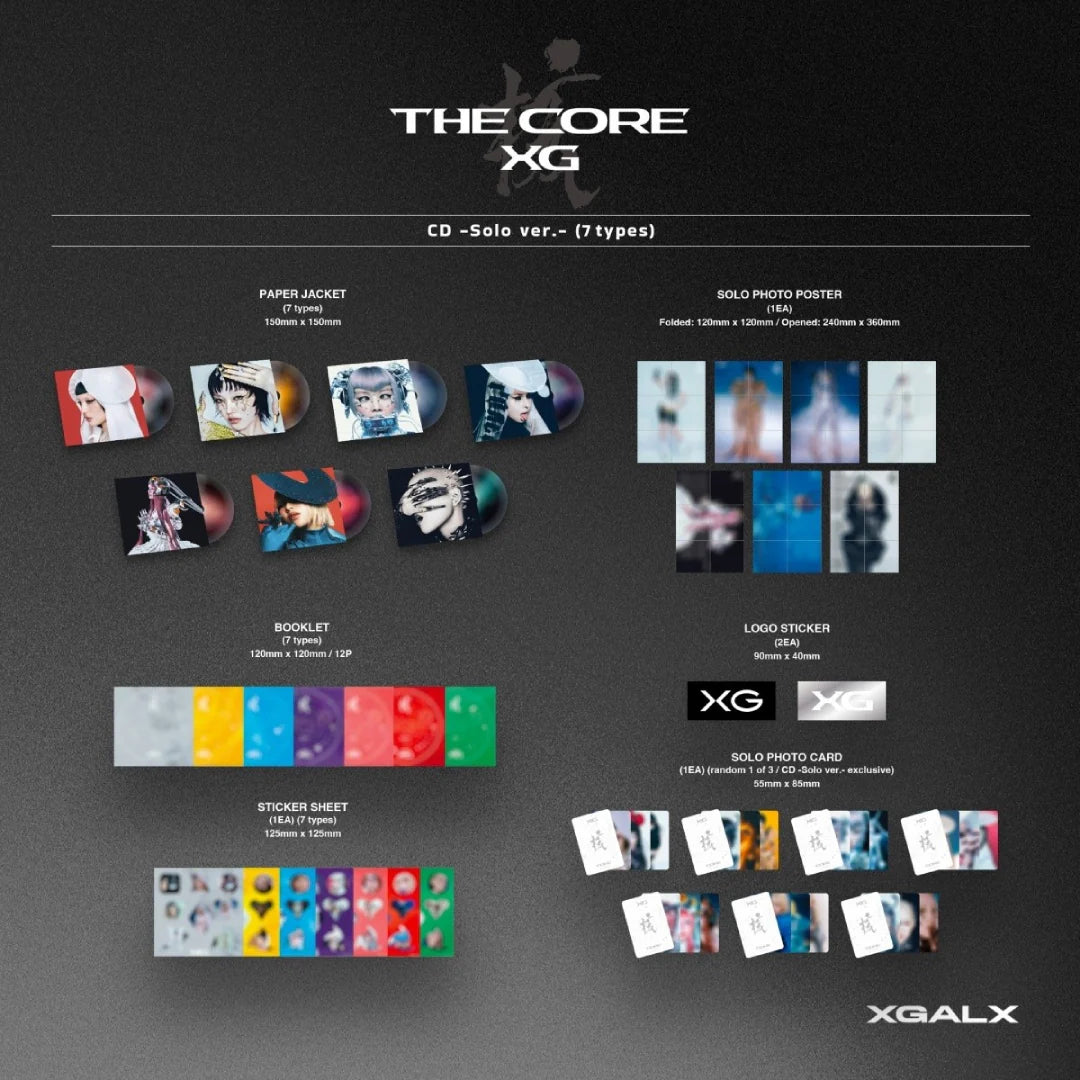 XG - THE CORE [1st Album - Solo Ver.]