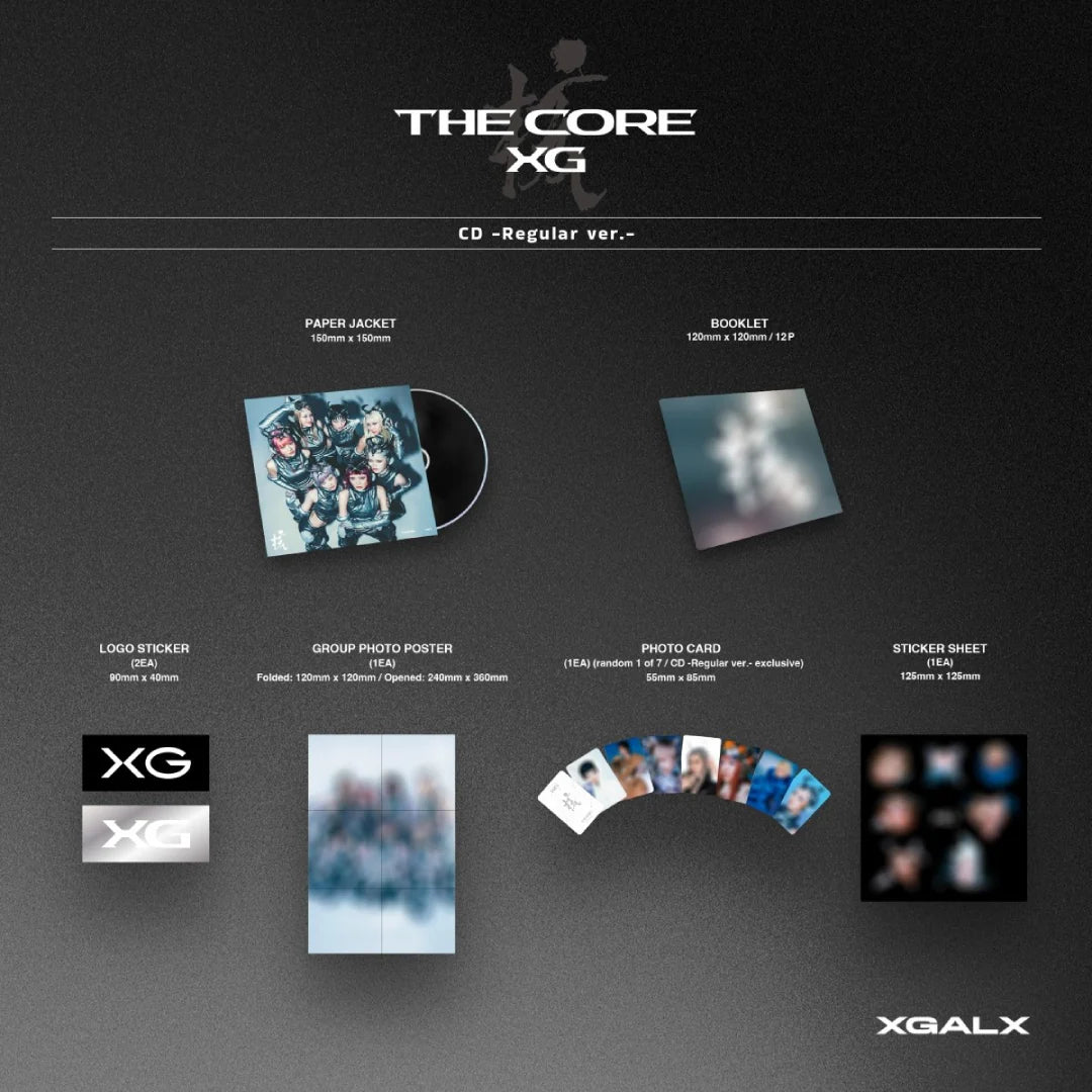 XG - THE CORE [1st Album - Regular Ver.] - K PLACE