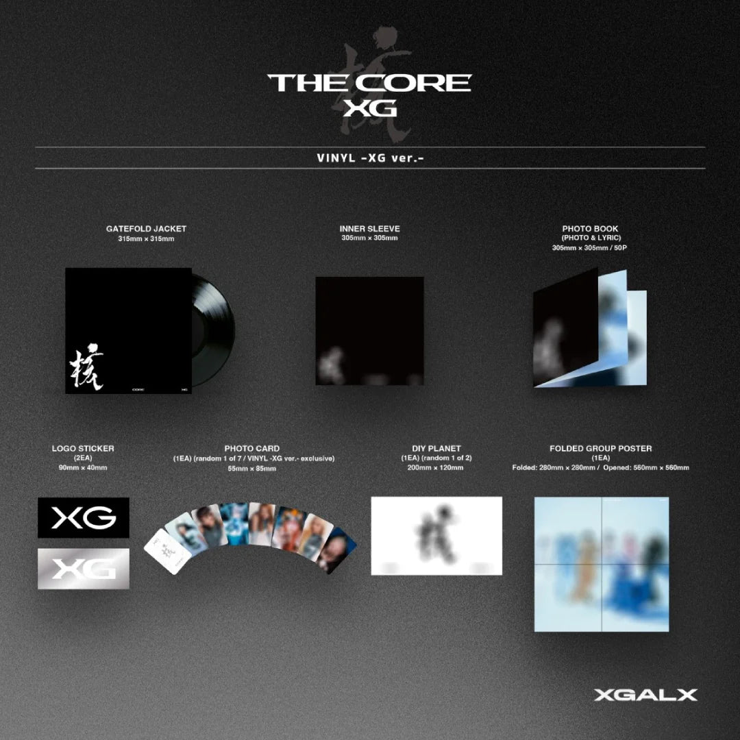 XG - THE CORE [1st Album - Vinyl Ver.] - K PLACE