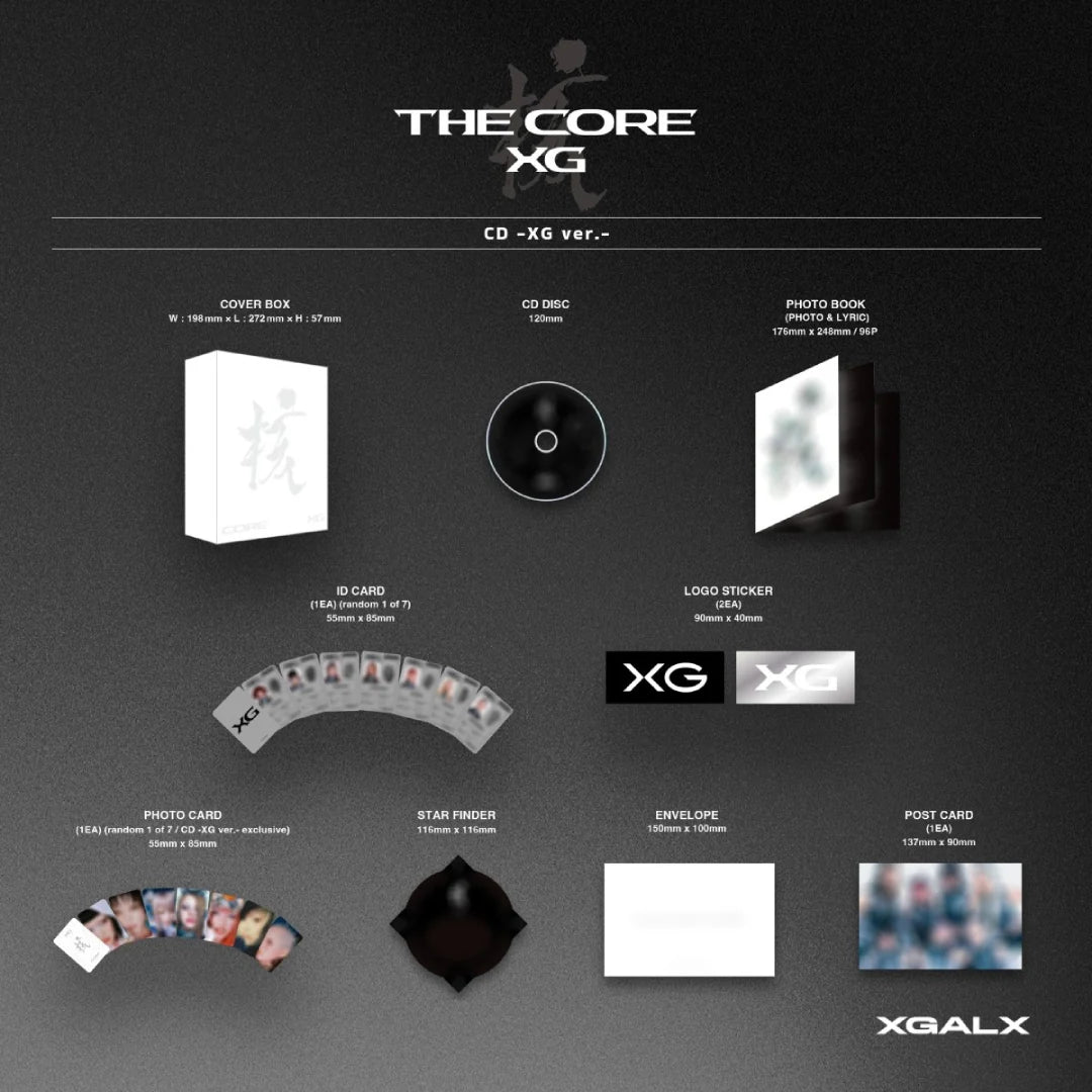 XG - THE CORE [1st Album - XG Ver.] - K PLACE