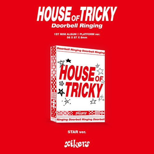 xikers HOUSE OF TRICKY Doorbell Ringing 1st Mini Album STAR Version Platform Album main image