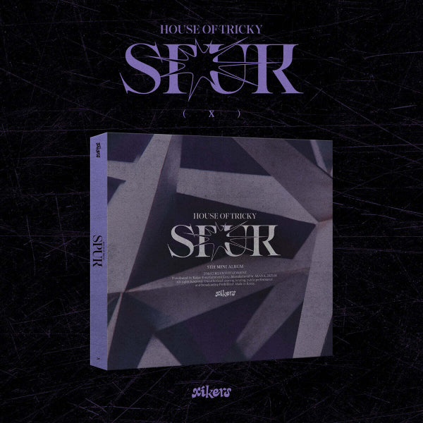 xikers HOUSE OF TRICKY SPUR 5th Mini Album - X Version
