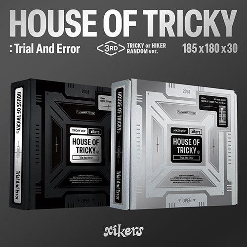 XIKERS HOUSE OF TRICKY Trial And Error 3rd Mini Album main image