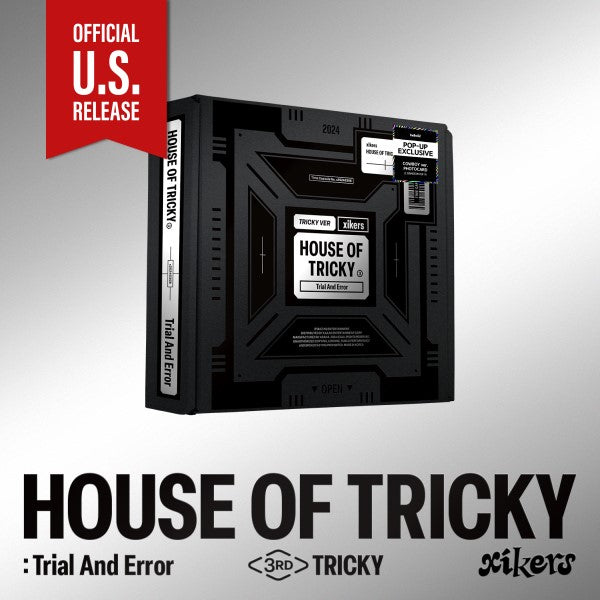 XIKERS HOUSE OF TRICKY Trial And Error 3rd Mini Album - US Exclusive POP-UP TRICKY version image