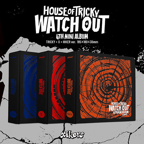 xikers HOUSE OF TRICKY WATCH OUT 4th Mini Album - main image