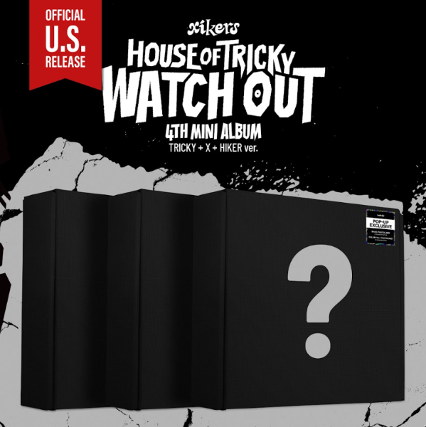 xikers HOUSE OF TRICKY WATCH OUT 4th Mini Album - POP-UP Exclusive version main image