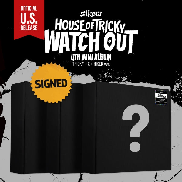 xikers HOUSE OF TRICKY WATCH OUT 4th Mini Album - Signed US Exclusive ver main image