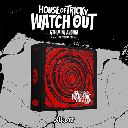 xikers HOUSE OF TRICKY WATCH OUT 4th Mini Album - X Version main image