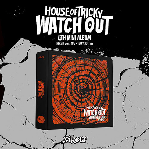 xikers HOUSE OF TRICKY WATCH OUT 4th Mini Album - HIKER Version main image