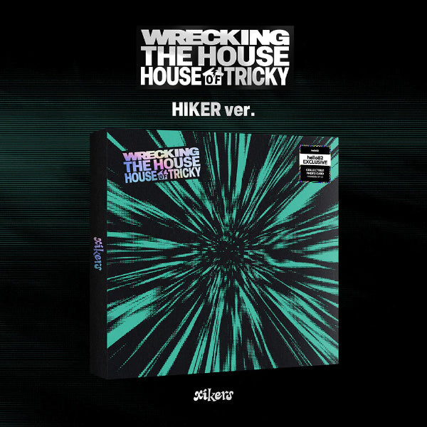 xikers HOUSE OF TRICKY WRECKING THE HOUSE 6th EP Album - Signed US Exclusive Ver - HIKER Ver - Main Image